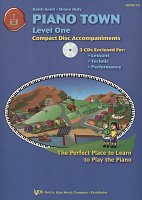 PIANO TOWN - Level 1 - 3x CD ( Lekcje / Technika / Występy )