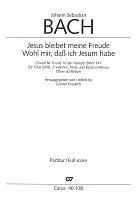 BACH: Jesus bleibet meine Freude (aus BWV 147) / kompletní partitura