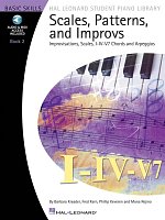 SCALES, PATTERNS AND IMPROVS 2 + Audio Online / piano