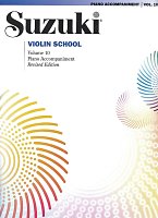 SUZUKI VIOLIN SCHOOL volume 10 - piano accompaniment