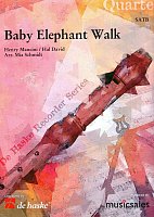 Baby Elephant Walk / recorder quartet (SATB)