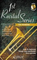 1st RECITAL SERIES + CD / trombone - solo book