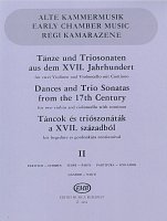 Dances and Trio Sonatas from 17th Century / 2 violins, violoncello and piano
