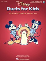 Disney Duets for Kids - 10 Great Songs Arranged for Vocal Duet + Audio Online / vocal duet & piano