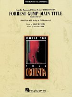 Forrest Gump – Main Theme (Feather Theme) - sólo klavír s doprovodem houslového (symfonického) orchestru / partitura + party