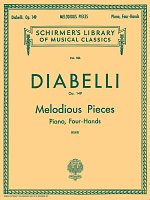 DIABELLI: MELODIOUS PIECES on Five Notes, Op.149 / 1 fortepian 4 ręce