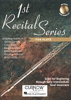1st RECITAL SERIES + CD / flute - solo book