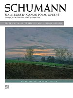 Schumann: Six Etudes in Canon Form, Opus 56 / 1 piano 4 hands