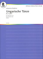Uherský tanec č.5 + č.6 (Ungarische Tanze) - Johannes Brahms / sólo akordeon