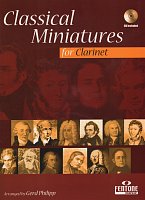 CLASSICAL MINIATURES + CD / clarinet and piano