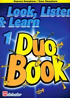 LOOK, LISTEN & LEARN 1 - Duo Book for Tenor (Soprano) Sax