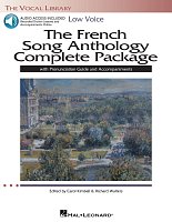 The French Song Anthology Complete Package + 5x CD / low voice + piano