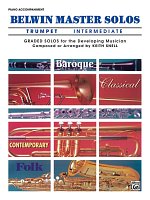 BELWIN MASTER SOLOS INTERMEDIATE TRUMPET/ trumpeta - klavírní doprovod