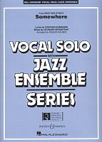 Somewhere (West Side Story) - vocal solo with jazz ensemble / score + parts
