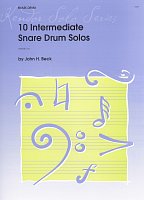 10 Intermediate Snare Drum Solos / 10 středně pokročilých sól na malý buben
