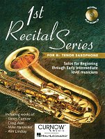 1st RECITAL SERIES + CD / tenor sax - solo book
