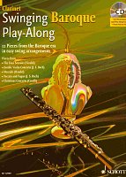 SWINGING BAROQUE + CD / klarinet a piano