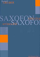 Saxophone etudes by Rudolf Gruber