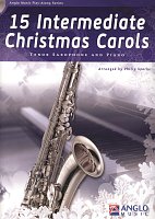 15 Intermediate Christmas Carols + CD / tenor sax + piano