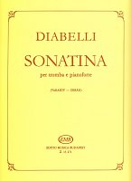 DIABELLI: SONATINA per tromba e pianoforte / trąbka i fortepian