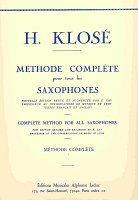 COMPLETE METHOD FOR ALL SAXOPHONES by H.Klose
