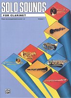 SOLO SOUNDS FOR CLARINET 1 / klarinet - klavírní doprovod