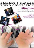 EASIEST 5-FINGER PIANO COLLECTION - ELTON JOHN