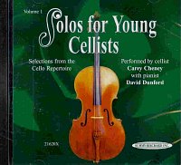 SOLOS FOR YOUNG CELLISTS 1 - CD with piano accompaniment