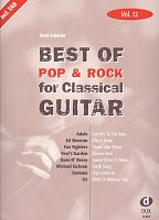 Best of Pop & Rock for Classical Guitar 12 / guitar + tablature