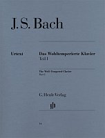 Bach: The Well-Tempered Clavier, Part 1, BWV 846-869 (urtext) / piano