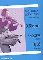 Concerto in B minor Op.35 by Oskar Rieding / for Violin and Piano