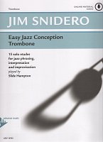 EASY JAZZ CONCEPTION + Audio Online / trombon(pozoun) - 15 solových etud pro jazzové frázování, interpretaci a improvizaci