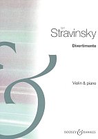 Stravinsky: DIVERTIMENTO (Suite from the ballet The Fairy's Kiss) / violin + piano