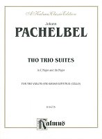 Pachelbel: Two Trio Suites / dvoje housle a basso continuo (violoncello)