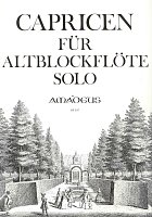 CAPRICEN fur Altblockflote Solo - utwory na flet prosty