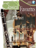 Classical Favourites for Clarinet + Audio Online / klarinet a klavír - 10 skladeb