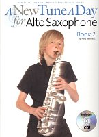 A New Tune A Day - Book 2 + CD / szkoła na saksofon altowy
