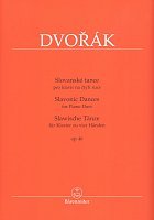 DVOŘÁK: Slavonic Dances op. 46 / 1 piano 4 hands