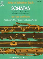 Bach: Sonatas (volume 1) / priečna flauta a klavír