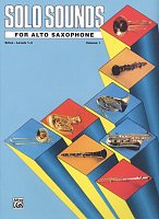 SOLO SOUNDS 1 for Alto Saxophone / altový saxofon - sólový sešit