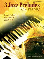 3 Jazz Preludes for Piano by William Gillock / klavír
