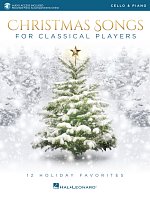 CHRISTMAS SONGS for Classical Players + Audio Online / violoncello a klavír