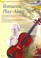 ROMANTIC PLAY ALONG + CD / violin & piano