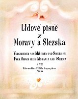 Lidové písně z Moravy a Slezska - głos wokalny/akordy