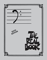 THE REAL BOOK - Bass Clef edition - melody/chords
