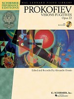 PROKOFIEV - Visions Fugitives, Opus 22 + CD / piano solos