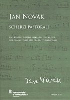 Novák, Jan: SCHERZI PASTORALI / clarinet (or bass clarinet) + piano