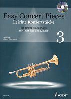 Easy Concert Pieces 3 + CD / snadné koncertní skladby pro trumpetu a klavír