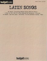 BUDGETBOOKS - LATIN SONGS piano/vocal/guitar