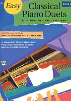 EASY CLASSICAL PIANO DUETS 3 - Teacher and Student